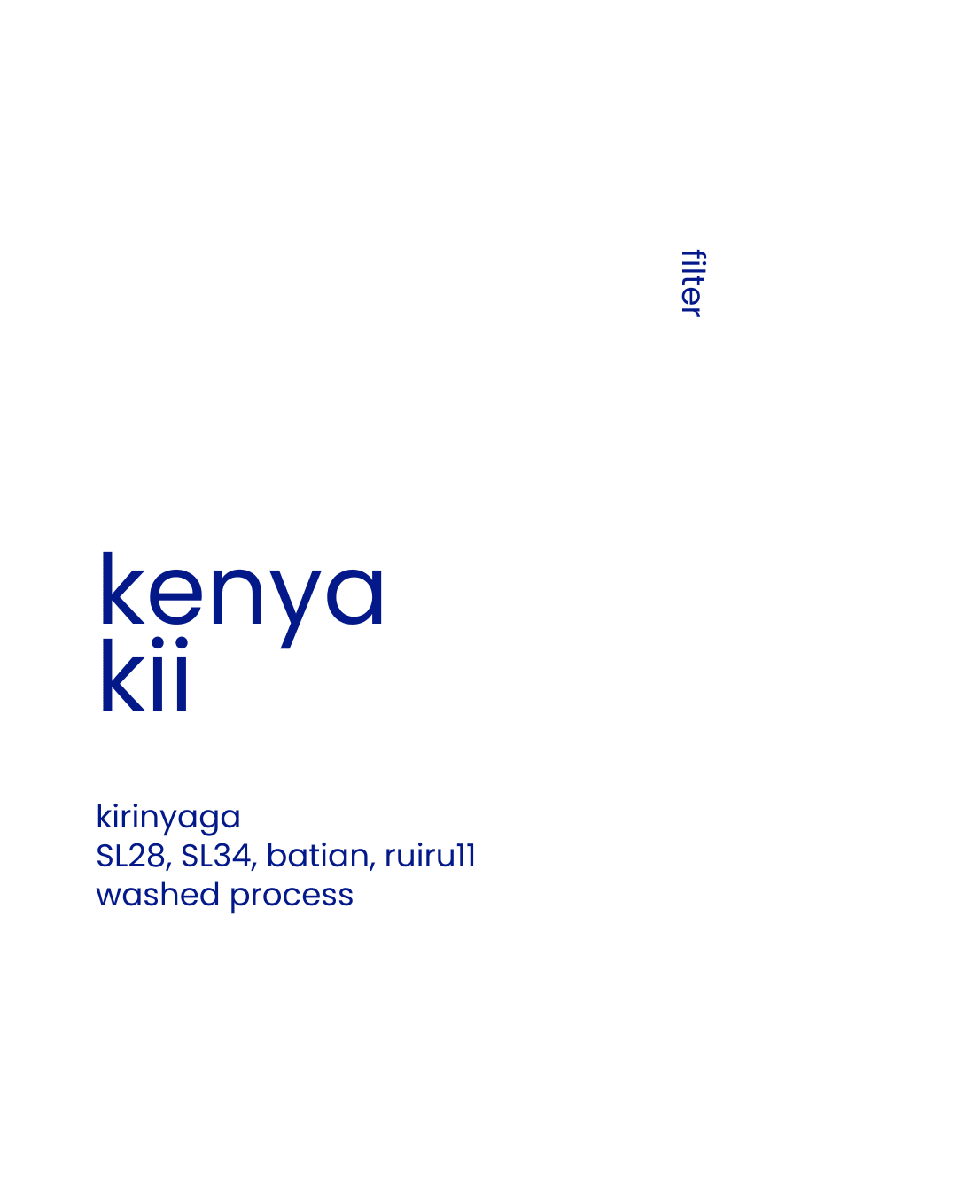 KENYA KII AA