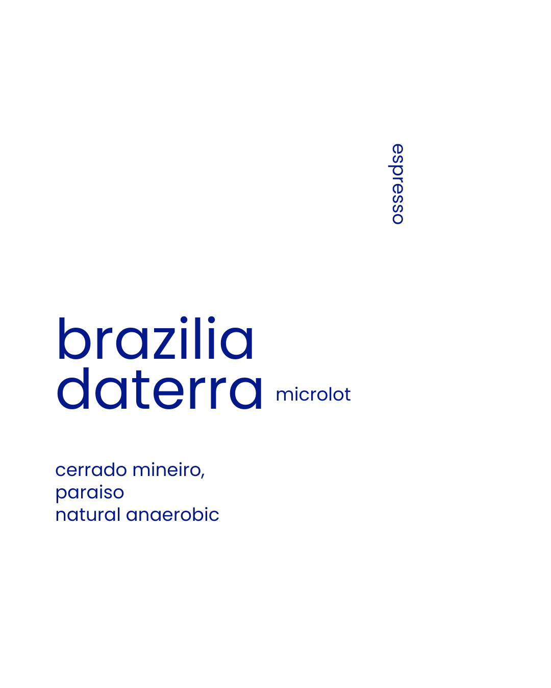 BRAZILIA DATERRA MICROLOT